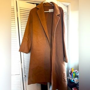 Mango Coat Brown Size Medium